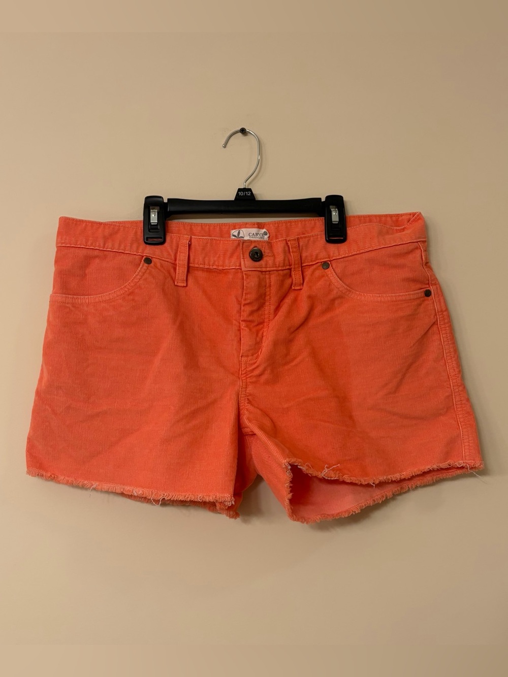 Carve Design Women’s Coral Peach Shorts Size 12